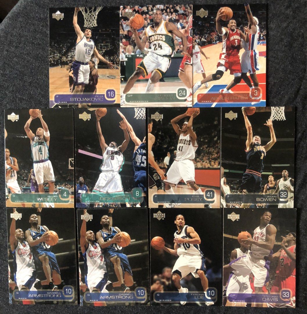Assorted characters (Category: Raw Singles) located in Manila. Submitted by khorhomhie (Listing ID 1467519235, Image 3). Description: NBA RANDOM CARDS.