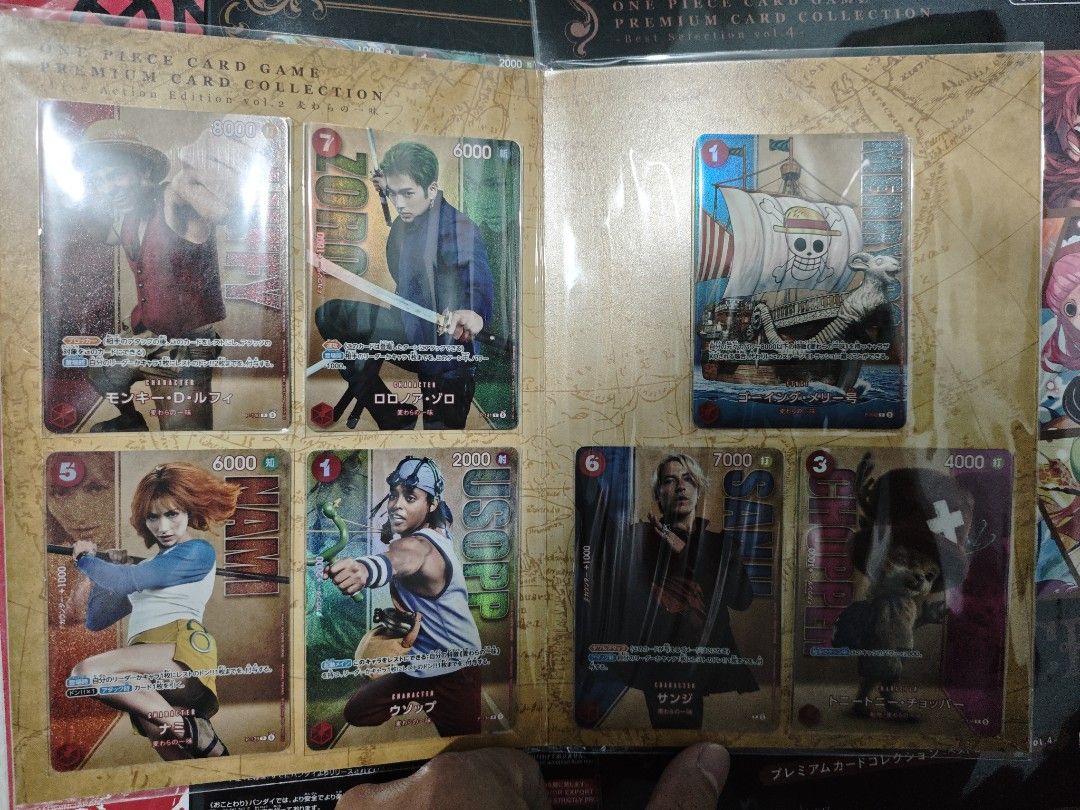 Assorted characters (Category: Raw Singles) located in Caloocan City. Submitted by arukueru (Listing ID 1467440111, Image 2). Description: One Piece collection Netflix Live Action Vol 2 2k.