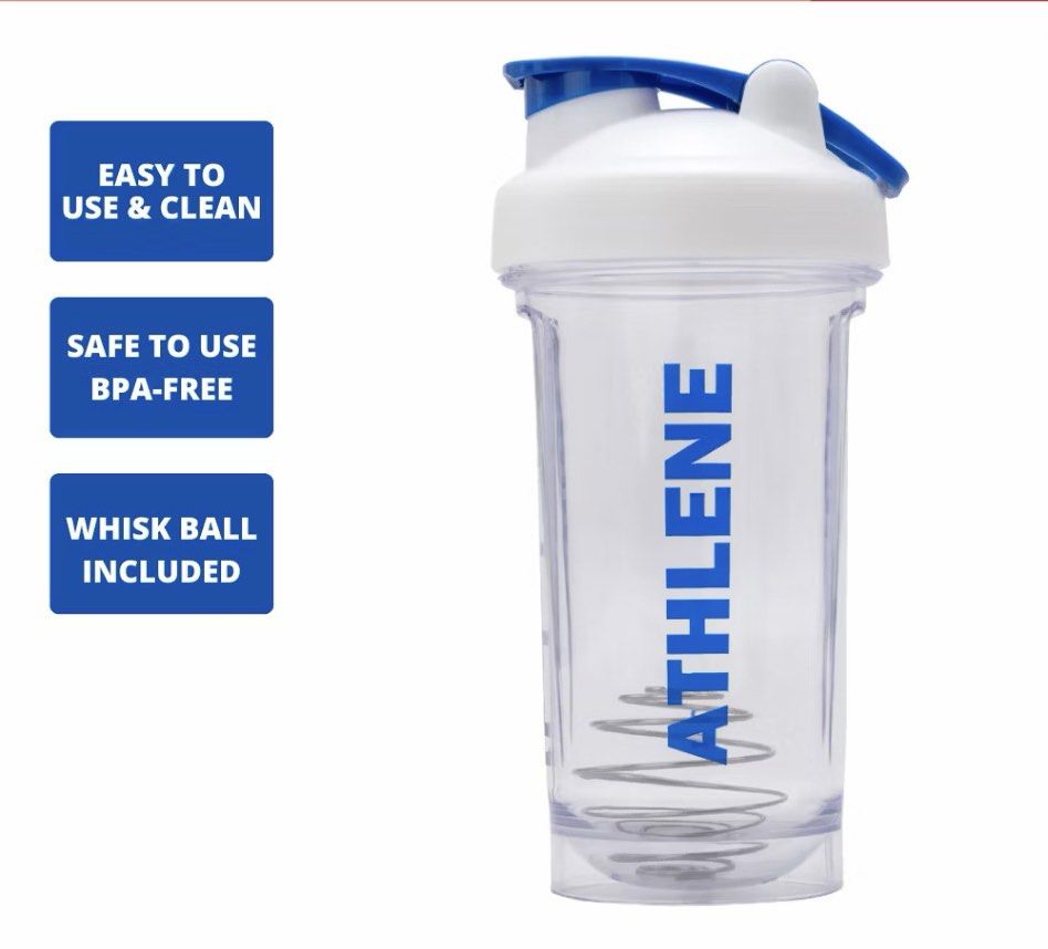 Athlene Protein Shaker Bottle (Category: Water Bottles & Tumblers) located in Paranaque City. Submitted by jfrm2023 (Listing ID 1467418040, Image 2). Description: .