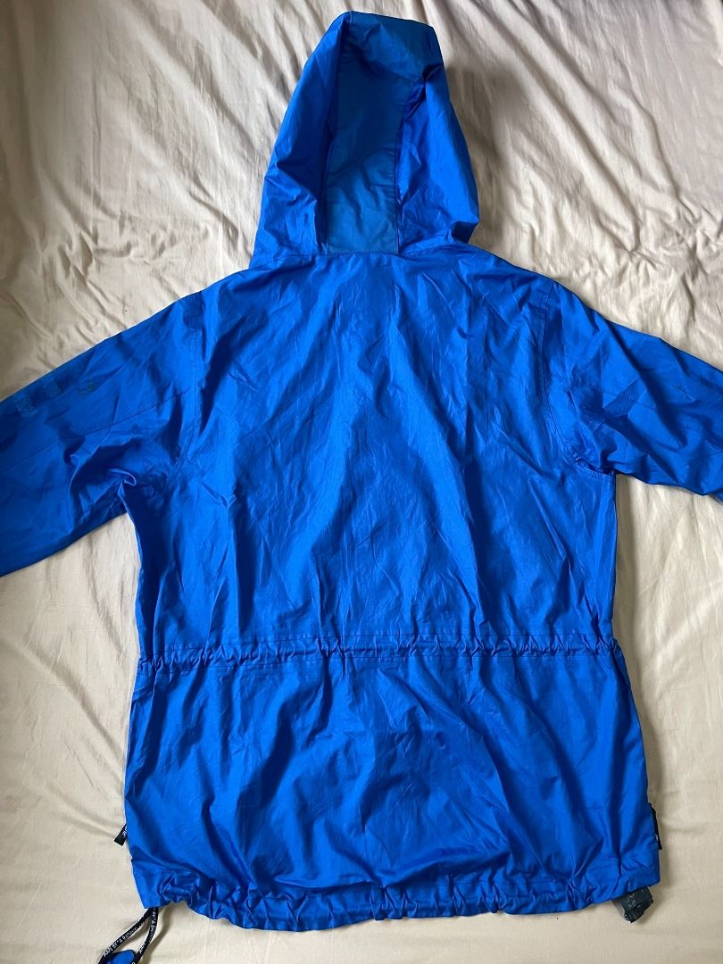 AUTHENTIC AAPE BY A BATHING APE 'BLUE CAMO' WINDBREAKER JACKET (Category: Coats, Jackets and Outerwear) located in Manila. Submitted by ako.si.lemmor (Listing ID 1461849053, Image 2). Description: This item is authentic but thrifted, manage your expectation. Dimes: 21X27.5 (L-XL) Color rate: 8/10 Issue: Print cracks and fades, cleaning, peeled off interior tapes Ship at your own cost or pickup Mandaluyong..