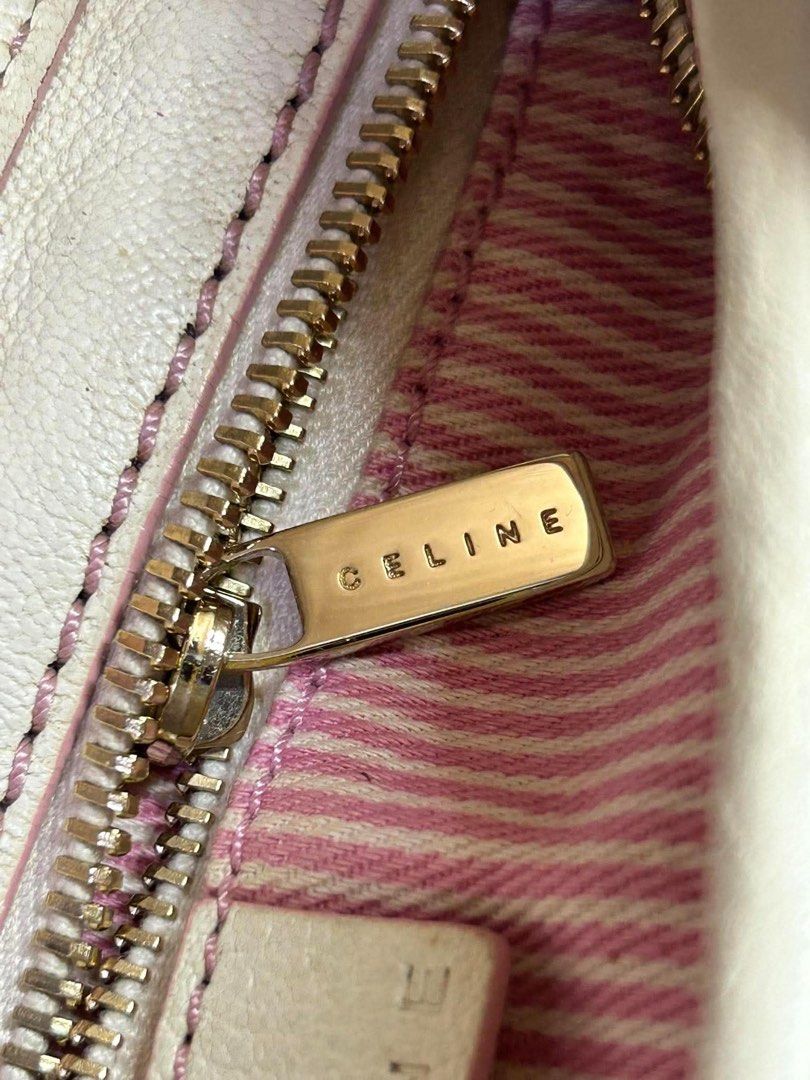Authentic Celine vintage triomphe Ava bag (Category: Luxury Bags & Wallets) located in Quezon City. Submitted by jhaediah (Listing ID 1467513921, Image 3). Description: Authentic Expect normal signs of used No inclusion.