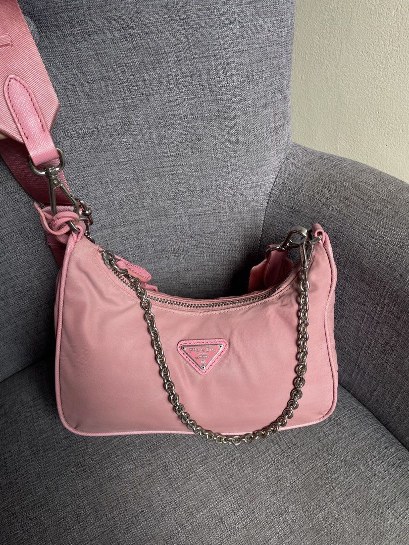 Authentic Prada Multipochette (Category: Luxury Bags & Wallets) located in Angeles City. Submitted by omgjenney10 (Listing ID 1467521737, Image 2). Description: Missing mini pouch Still in good condition .