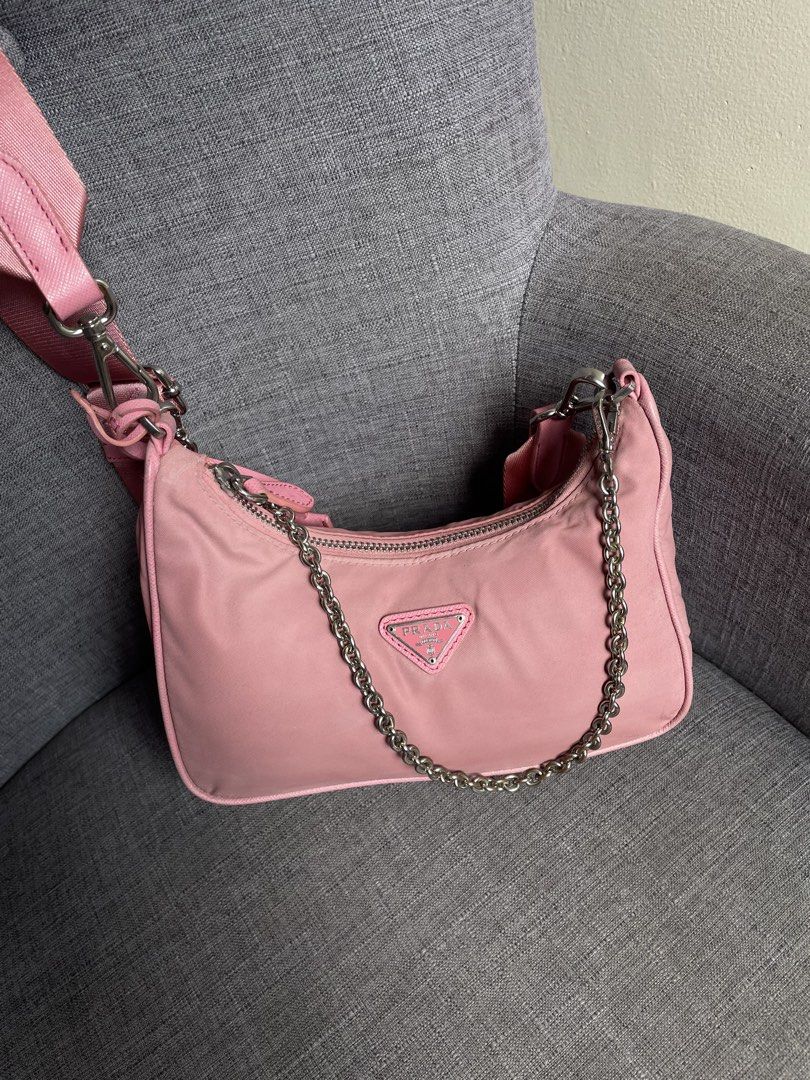 Authentic Prada Multipochette (Category: Luxury Bags & Wallets) located in Angeles City. Submitted by omgjenney10 (Listing ID 1467521737, Image 1). Description: Missing mini pouch Still in good condition .