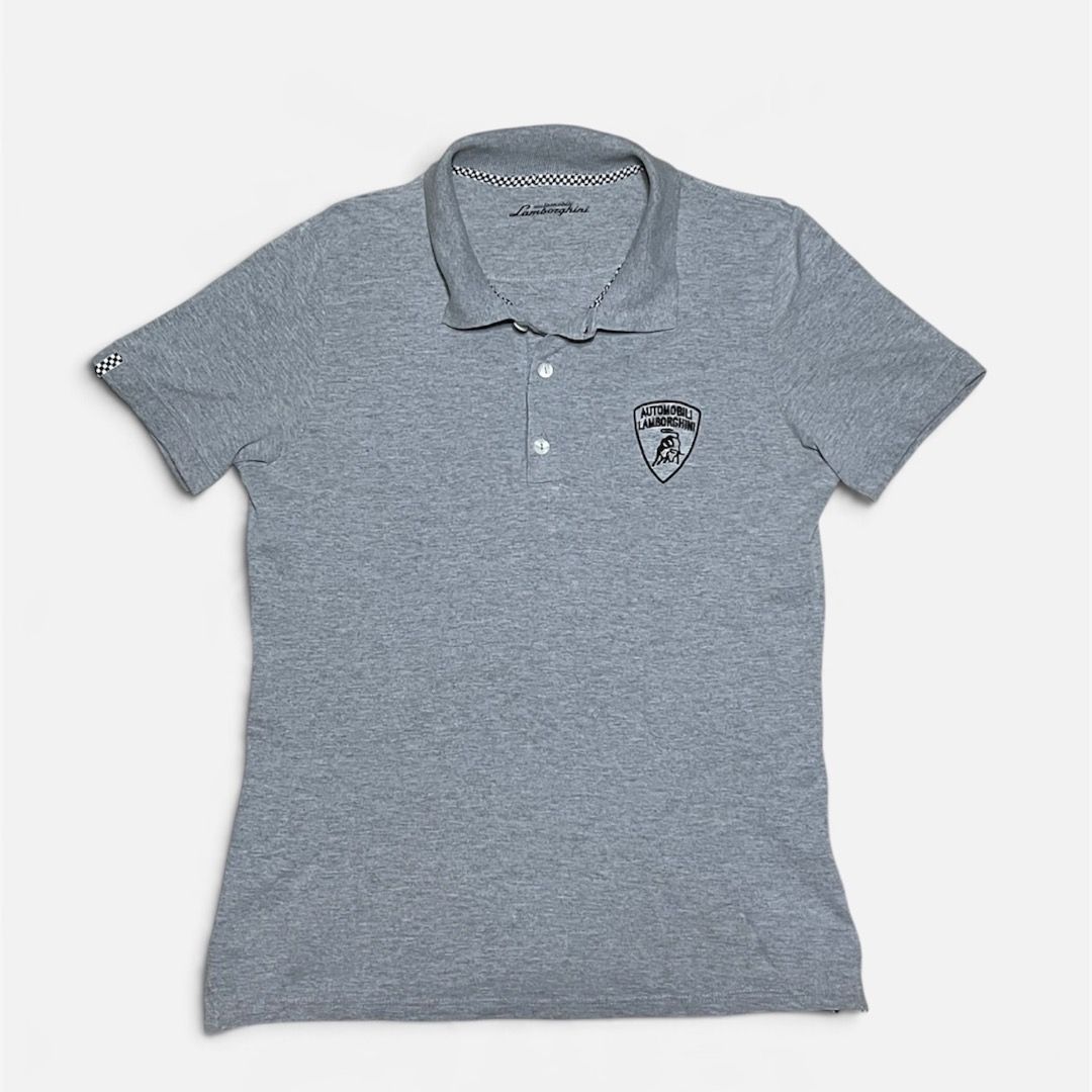 Automobili Lamborghini Ladies Polo (Category: Tshirts & Polo Shirts ) located in Cagayan de Oro. Submitted by yofooless (Listing ID 1467366590, Image 1). Description: Automobili Lamborghini Ladies Polo Very Good Condition Issue: see in the comment section Size S-M (18.5 width x 26.5 length) Color may vary due to lighting Check tags in the comment section MINE FOR only 150 php 📩 #worné.