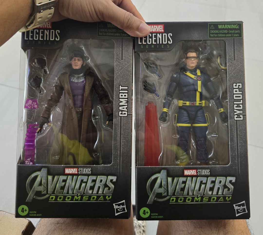 AVENGERS DOOMSDAY 🔥 (Category: Action & Battle Toys) located in Pasay City. Submitted by monjentoysandcollectibles (Listing ID 1467587726, Image 1). Description: AVENGERS DOOMSDAY marvel legends 🔥 Gambit & Cyclops | both sealed fresh misb Location: GREENHILLS/PASAY 📌 Pickup Shipping Lalamoves Grabs LBC 🔴 2499 each 💵.