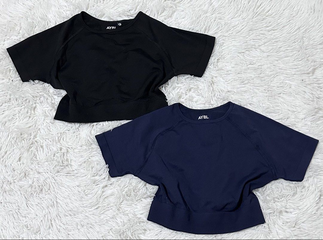 AYBL Gym Top (Category: Activewear) located in Cabanatuan. Submitted by fitsby.el (Listing ID 1467395113, Image 1). Description: 99 EACH black: med navy: small brand new over🏃🏻.