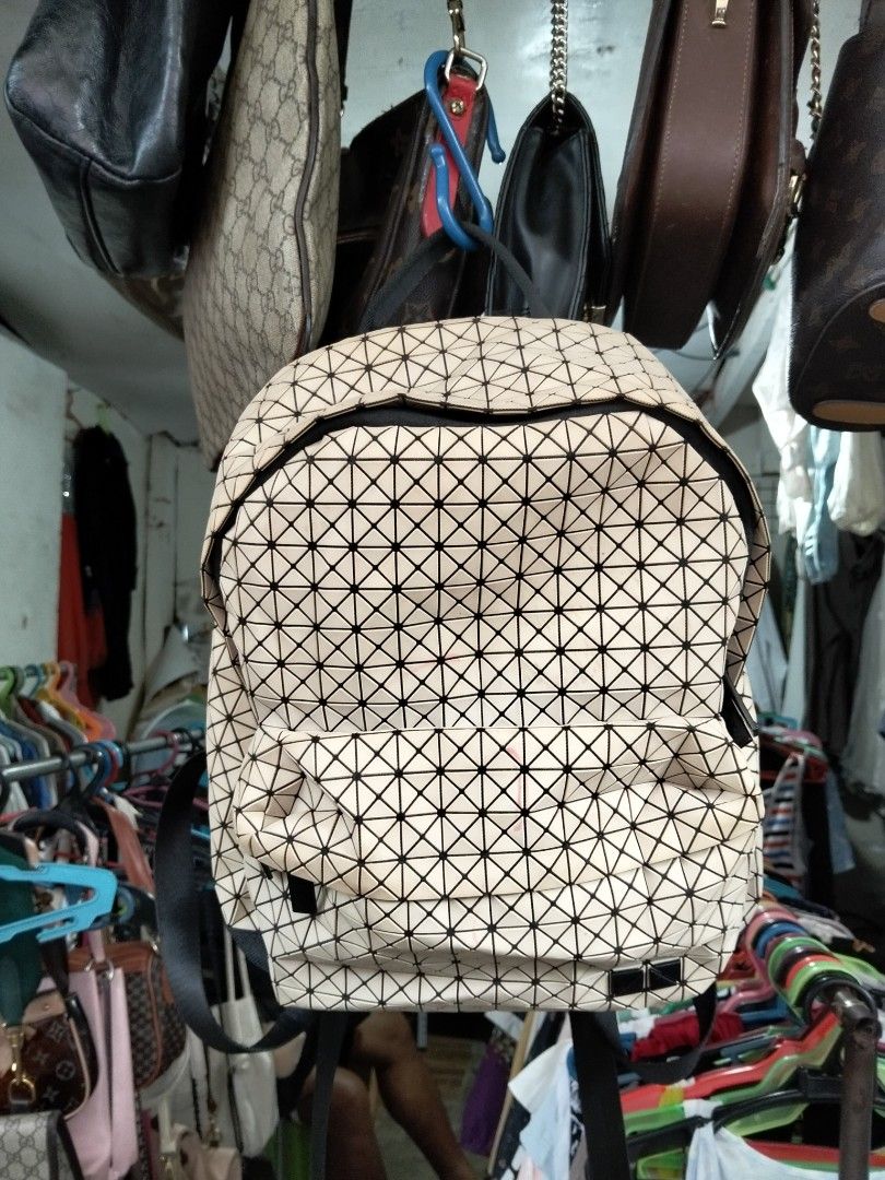Baobao Issey Miyake backpack (Category: Backpacks) located in Nabua. Submitted by tendollardeals (Listing ID 1467452640, Image 1). Description: excellent condition need wash.