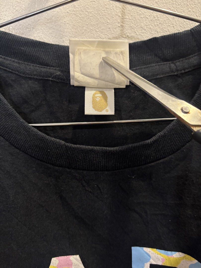 BAPE cotton candy tshirt legit (Category: Tshirts & Polo Shirts ) located in Makati City. Submitted by sweetfitforyouph1200 (Listing ID 1467498843, Image 3). Description: Bape cotton candy Like new Legit.