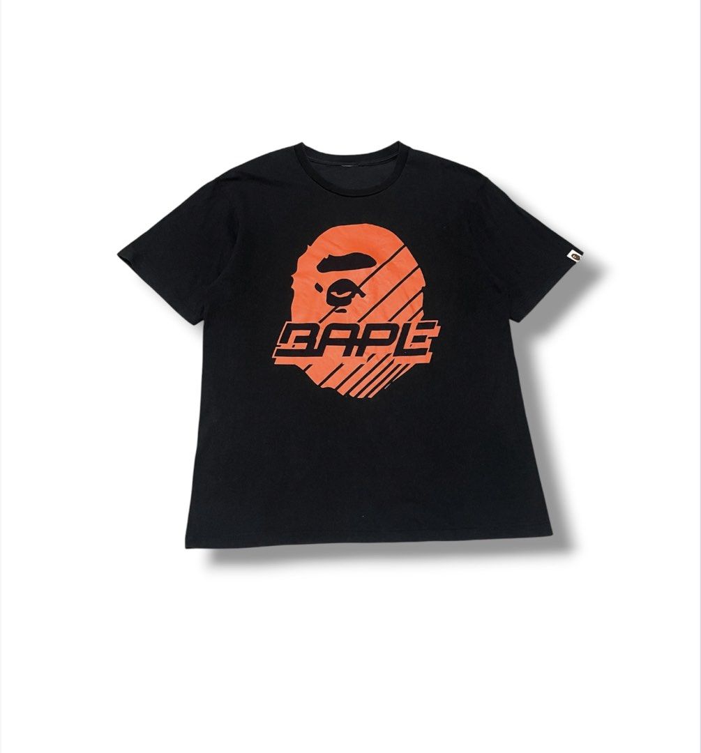BAPE DIRTRACE Tee (Category: Tshirts & Polo Shirts ) located in Bulacan. Submitted by sanjisthrift (Listing ID 1467528118, Image 1). Description: Size XL Width 22 Length 29.5 Very Good Condition 9/10 Good fade Cut tags.