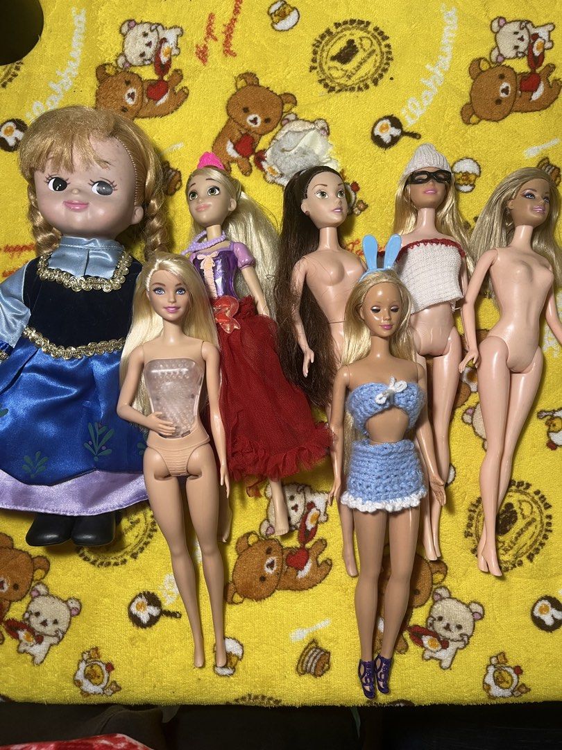 Barbie bundle and vintage anna (Category: Kids Toys) located in Manila. Submitted by newearth.041b72 (Listing ID 1467555812, Image 1). Description: Sale sale sale Guys baka may gusto sa inyo bundle ko nalang need lang ng space hehe Vintage anna need lang linisin yung white sa lips naalis kahit wipes lang . Barbie big city big dreams (netflix movie) Working kumakanta no issue wala lang og outfit Sleeping beauty working gimmick kaso may issue see t