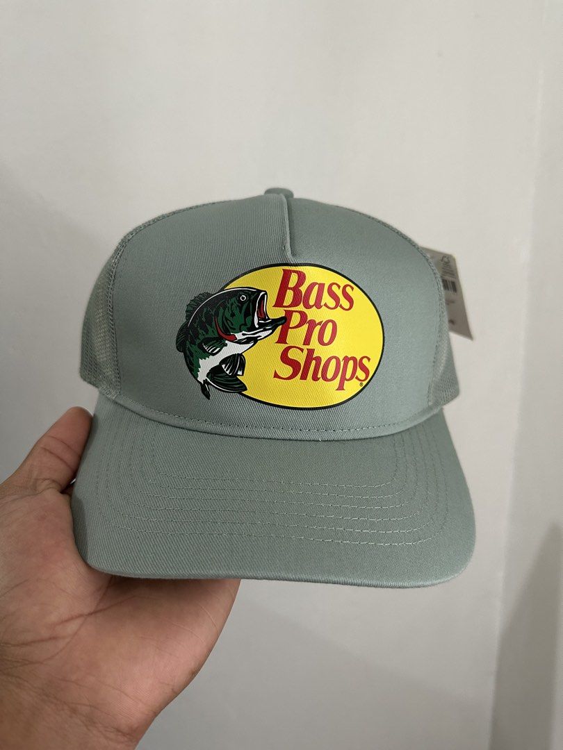 Bass Pro Shops Trucker Hat Multiple Colors Available (Category: Caps & Hats) located in Quezon City. Submitted by crisfortyshop (Listing ID 1467531717, Image 3). Description: Authentic Bass Pro Shops trucker hat available in 5 colors. Features a structured front, mesh back, snapback closure, and the iconic fish patch logo. Perfect for outdoors and casual wear..