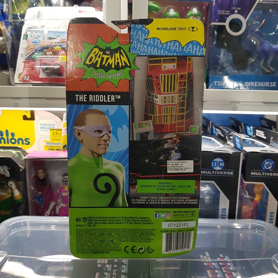 Batman Classic TV Series THE RIDDLER (Category: Figurines & Statues) located in Quezon City. Submitted by treshermanasonlineshoppe (Listing ID 1467545060, Image 2). Description: 📌 Please Read Before Messaging: I appreciate serious buyers only. ❗ No lowballers – prices are already reasonable. ❗ No excessive questions – if you’re not ready to buy, please don’t waste time. ❗ All photos are posted – kindly refrain from asking for more. ❗️ Pass sa pu