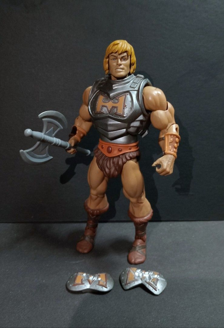 BATTLE ARMOR HE-MAN Sale! (Category: Action & Battle Toys) located in Manila. Submitted by charlesway74875 (Listing ID 1467516295, Image 1). Description: SALE! Motu Classics BATTLE ARMOR HE-MAN complete wysiwyg 6800 only (discounted for asap buyer let's talk) Meet ups: lrt 1 stations, Gh or add fare depends on loc lalamove - gcash payment.