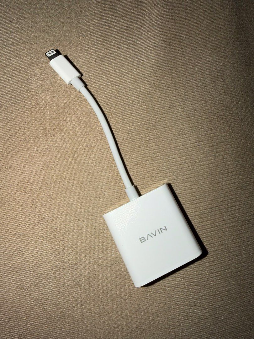 BAVIN OTG38 (iPhone) (Category: Other Accessories) located in Manila. Submitted by janjewel072979 (Listing ID 1467528287, Image 1). Description: Brand: BAVIN - Ready to use - Compatible to any latest device - Just bought last July 2026 RFS: No longer needed (have bought a type C one) Price is negotiable.