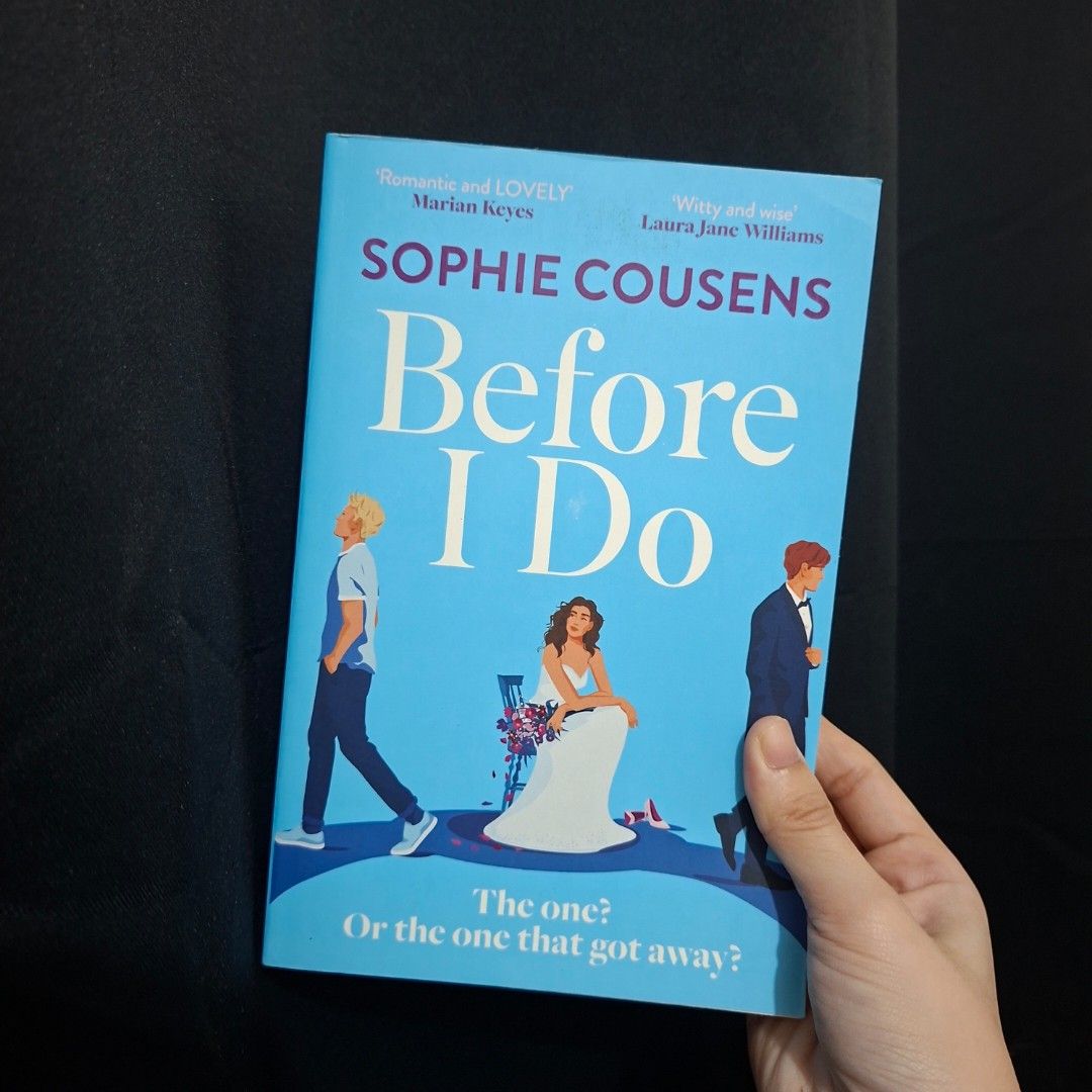 Before I Do by Sophie Cousens (Category: Storybooks) located in Marikina City. Submitted by hellobookish.ph (Listing ID 1467465404, Image 1). Description: GR⭐️ 3.59 (26.6k ratings) Standalone Rom Com, Chick Lit Paperback.