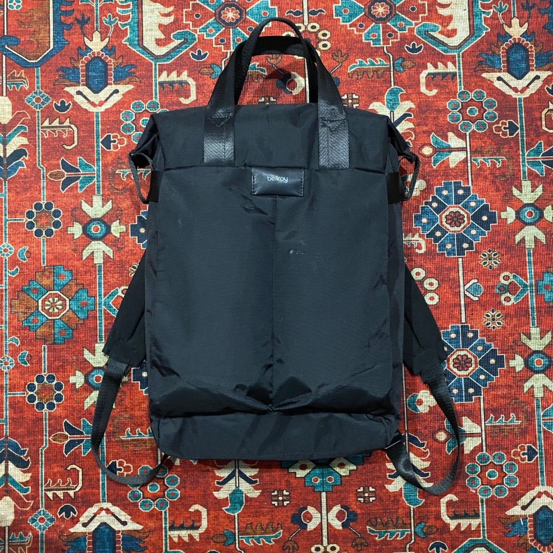 Bellroy Tokyo 20 Backpack (Category: Backpacks) located in Antipolo. Submitted by bentakahitanoano (Listing ID 1467489503, Image 1). Description: Designed for the urban professional on the move, this Bellroy Tokyo business backpack combines sleek style with practical functionality. Crafted from soft nylon with a synthetic lining, it features a body-contact back system and padded, retractable straps for comfortable carrying throughout the day. The