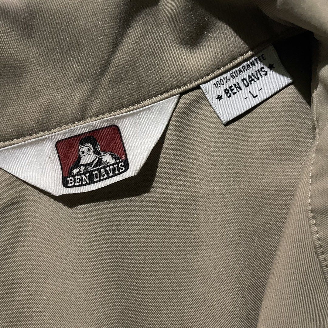 Bendavis Halfzip (Category: Formal Shirts) located in Quezon City. Submitted by mr.everythang (Listing ID 1467521318, Image 2). Description: Ben Davis Sz Large 23x29 No Issue Excellent Condition (as new condi) .