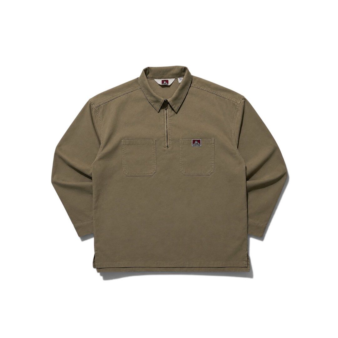 Bendavis Halfzip (Category: Formal Shirts) located in Quezon City. Submitted by mr.everythang (Listing ID 1467521318, Image 1). Description: Ben Davis Sz Large 23x29 No Issue Excellent Condition (as new condi) .