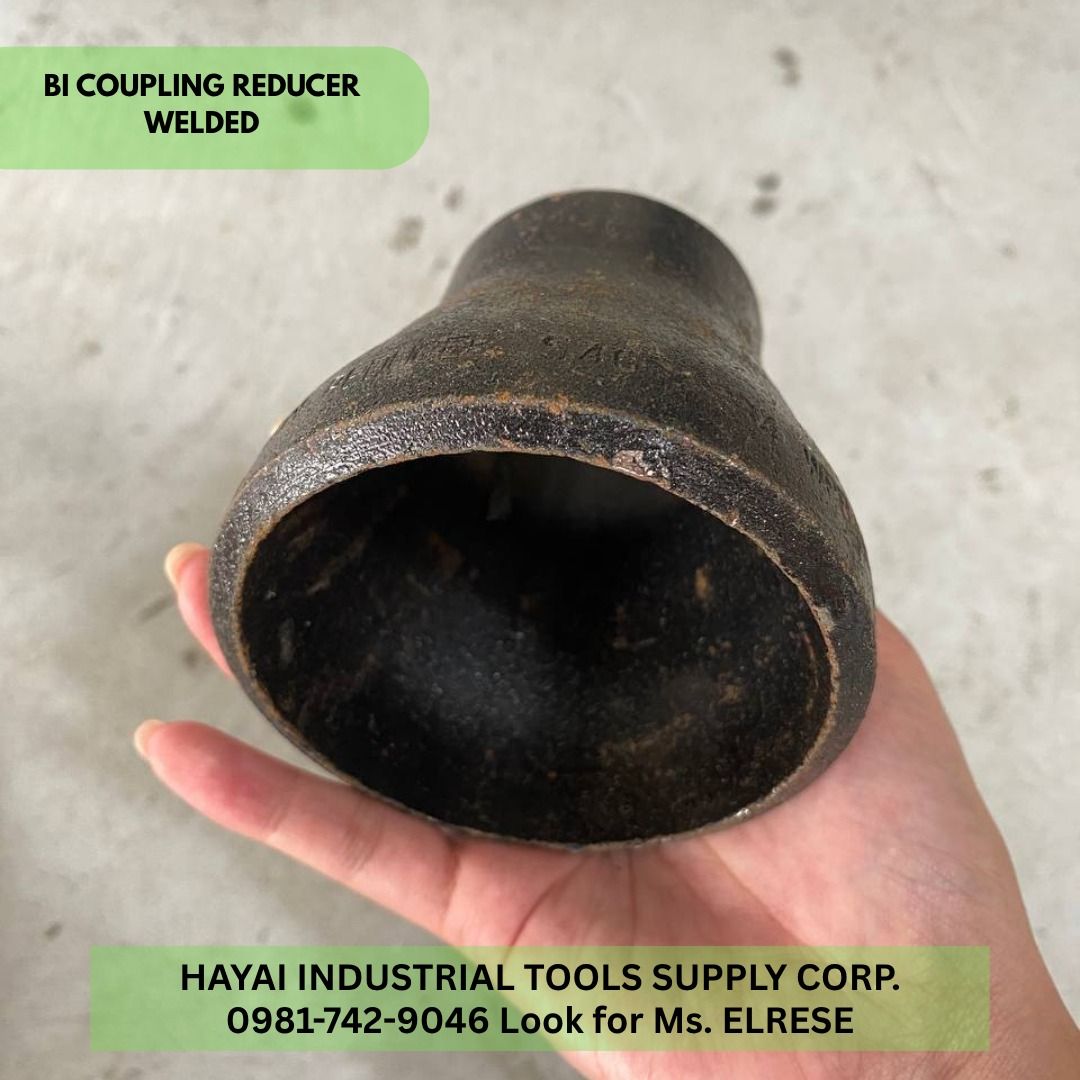 BI COUPLING REDUCER WELDED (Category: Construction & Building Materials) located in Caloocan City. Submitted by livewolf.00a826 (Listing ID 1467422646, Image 3). Description: 3 X 2 ------- INTERESTED? For assistance with your industrial, hardware and constructions needs, Reach us through the following contact details: Look for Ms. E-L-R-E-S-E NOTE : PRICE IS SUBJECT TO CHANGE WITHOUT PRIOR NOTICE ‼️ HAYAI INDUSTRIAL TOOLS SUPPLY #2384 Isagani St.
