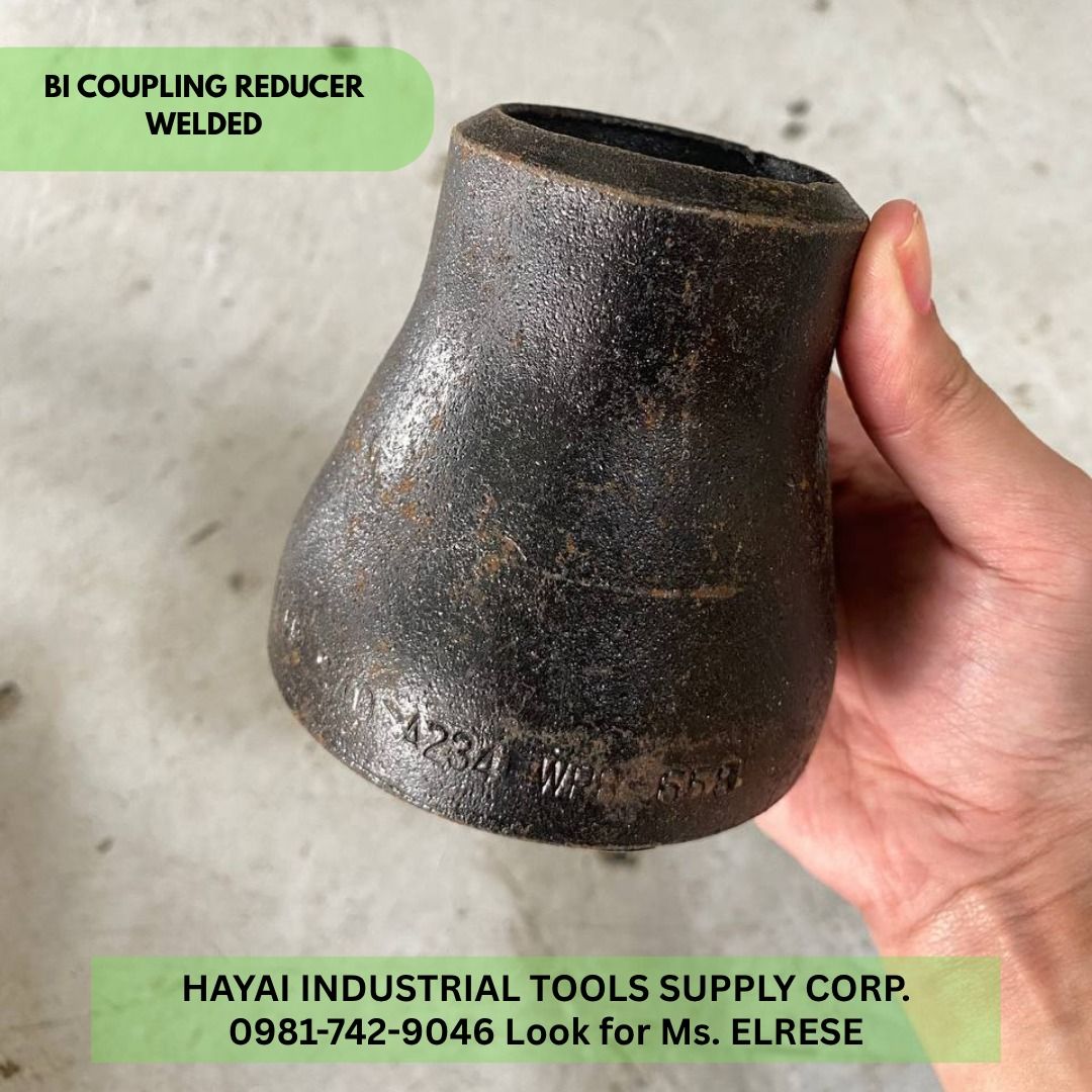 BI COUPLING REDUCER WELDED (Category: Construction & Building Materials) located in Caloocan City. Submitted by livewolf.00a826 (Listing ID 1467422646, Image 2). Description: 3 X 2 ------- INTERESTED? For assistance with your industrial, hardware and constructions needs, Reach us through the following contact details: Look for Ms. E-L-R-E-S-E NOTE : PRICE IS SUBJECT TO CHANGE WITHOUT PRIOR NOTICE ‼️ HAYAI INDUSTRIAL TOOLS SUPPLY #2384 Isagani St.