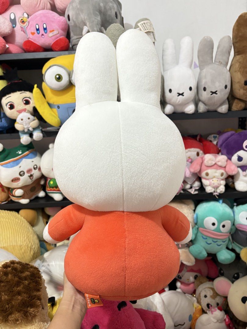 Big Sekiguchi Miffy Plush (Category: Plushies & Soft Toys) located in Manila. Submitted by ishiesoftieshaven (Listing ID 1467419751, Image 2). Description: New Batch Plushies, mga sis! ✨ Super cute Japan mix plushies — perfect pang display, pang gift, or pang collection! 🎀💗 DM to order 💌 Payment first 🏠 Las Piñas City 🛵 Lalamove | SPX courier.