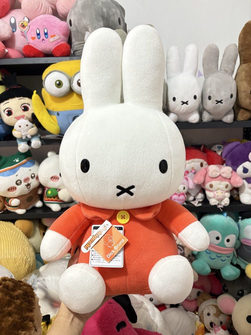 Big Sekiguchi Miffy Plush (Category: Plushies & Soft Toys) located in Manila. Submitted by ishiesoftieshaven (Listing ID 1467419751, Image 1). Description: New Batch Plushies, mga sis! ✨ Super cute Japan mix plushies — perfect pang display, pang gift, or pang collection! 🎀💗 DM to order 💌 Payment first 🏠 Las Piñas City 🛵 Lalamove | SPX courier.