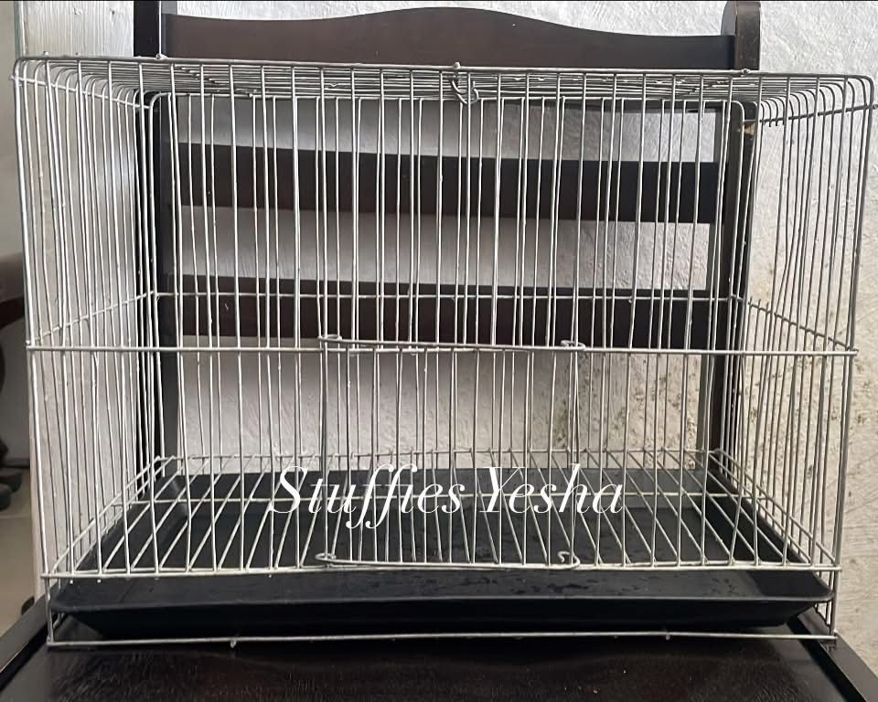 Bird Cage (Category: Homes & Other Pet Accessories) located in Manila. Submitted by stuffiesyesha (Listing ID 1467422827, Image 1). Description: Haba-40inches Lapad-21inches Taas-19inches.