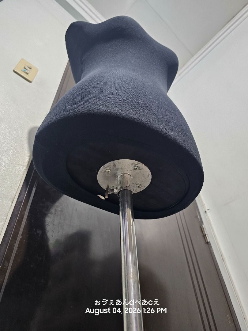 Black Dress Form Mannequin with Metal Stand, Women's Fashion, Dresses ...