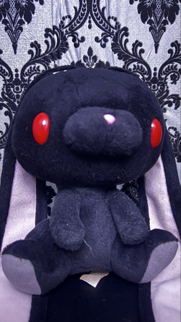 BLACK GLOOMY BUNNY PLUSH (Category: Plushies & Soft Toys) located in Bulacan. Submitted by darkside_apparel (Listing ID 1467468293, Image 2). Description: Flaws: Slightly faded etiketa Mine now pay later No cancellation No Return N Refund Reminder: We are not liable on any lost or damage of parcel..