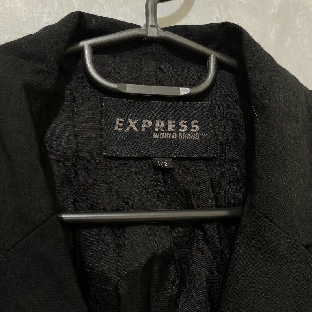 Black Long Office Coat Blazer (Category: Coats, Jackets and Outerwear) located in Quezon City. Submitted by lovelylittlepreloves (Listing ID 1467397199, Image 3). Description: .
