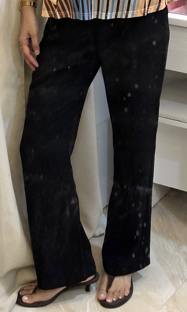 Black Straight Trousers (Category: Other Bottoms) located in Rizal. Submitted by literally.lori (Listing ID 1467438243, Image 3). Description: - Brand: SHEIN - Color: Classic Black - Style: Straight Trousers - Size: Small (EU 36 / UK 8 / US 25) - Condition: Good (4/5) - Perfect for daily wear, work, or casual outings.