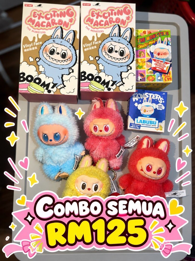 BLIND BOX (Category: Designer & Blind Box Toys) located in Durian Tunggal. Submitted by mmyzyad (Listing ID 1467516752, Image 3). Description: .