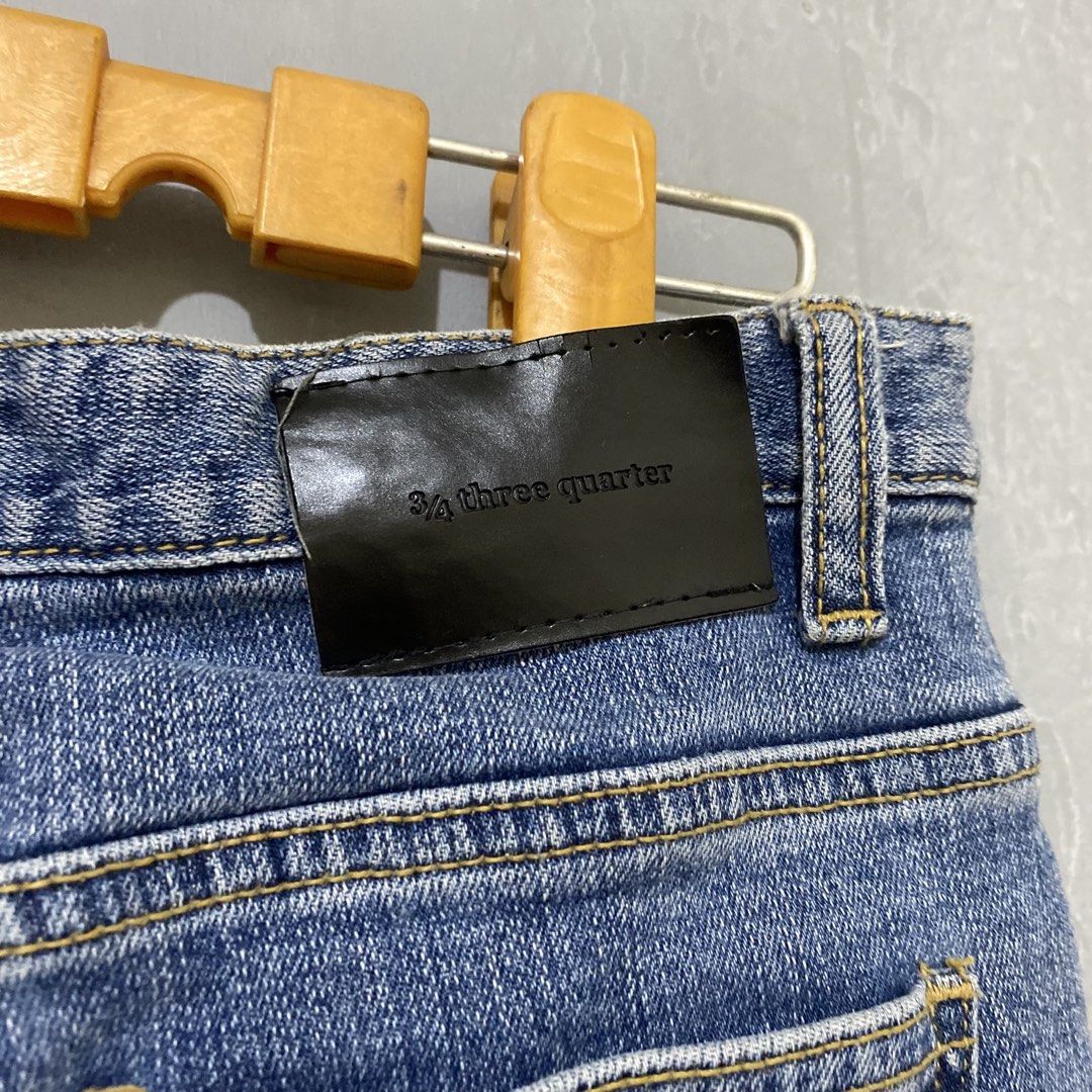 Blue High Waisted Denim Jeans (Category: Jeans) located in Quezon City. Submitted by lovelylittlepreloves (Listing ID 1467400223, Image 3). Description: .