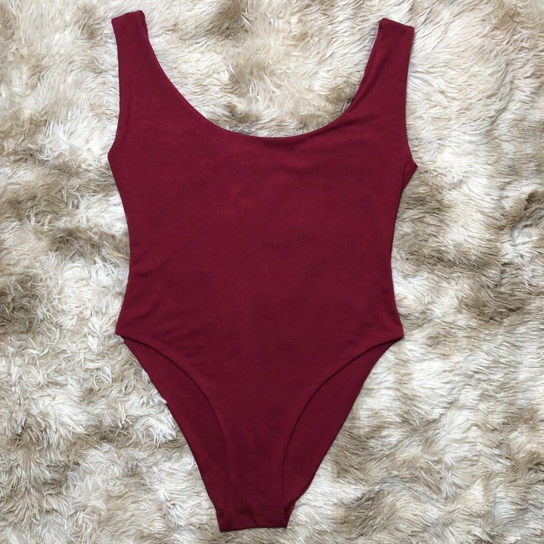 BODYSUIT U-SHAPE LOW BACK (Category: Bikinis & Swimsuits) located in Cavite. Submitted by decon0217 (Listing ID 1467602003, Image 3). Description: BODYSUIT U-SHAPE LOW BACK • ₱150 • M-L • L: 22inch | Bust: 29-32inch | Waist: 26-30 inch • Double lining front and back • Stretchable • Never been used • No issue 📍 General Trias, Cavite dm me if you're interested.