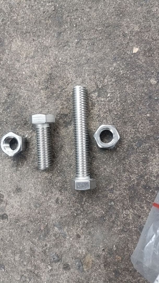 bolts and nuts stainless 2.5x16mm (Category: Home Improvement Tools & Accessories) located in Manila. Submitted by 09171479278_elsie. (Listing ID 1467410418, Image 1). Description: bolts and nuts stainless 2.5x16mm.