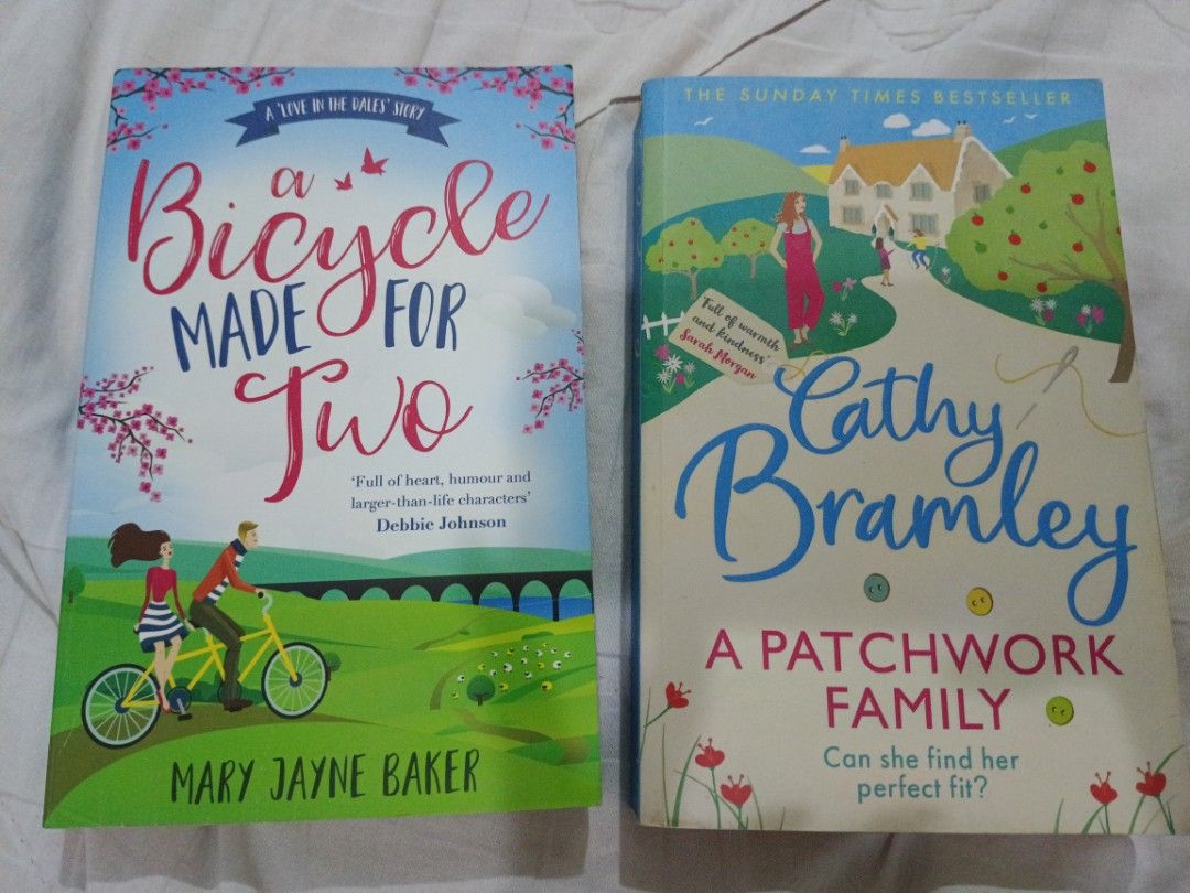 BUNDLE: A Bicycle Made For Two and A Patchwork Family Books (Category: Storybooks) located in San Juan City. Submitted by chanellycloe (Listing ID 1467487896, Image 1). Description: Item: Book Price: 100 for 2 Mode of Payment: 💙GCash Mode of Delivery: 🧡Lalamove.