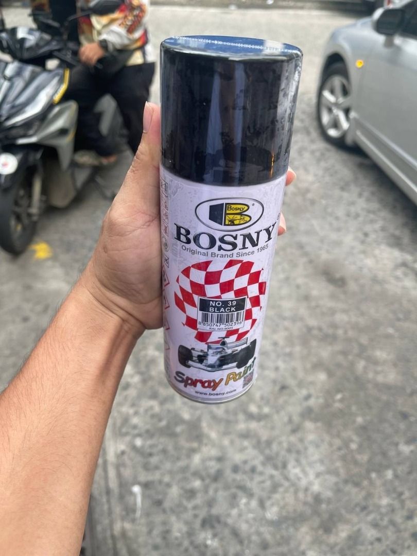 Bosny Spray Paint Size: Black (Category: Everything Else Others) located in Manila. Submitted by 09171479278_elsie. (Listing ID 1467407118, Image 3). Description: Bosny Spray Paint Size: Black.