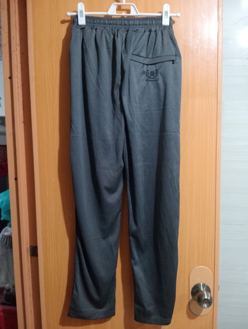BRAND NEW Gray Drawstring Pants (Category: Other Bottoms) located in Manila. Submitted by cenasells (Listing ID 1467571105, Image 3). Description: Brand new Lightweight Pants Waist :20-28 inches Length :37 inches Fabric : Polyester Color : Dark Gray.