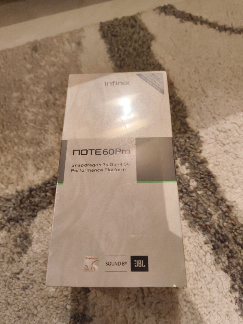 Brand New Infinix Note 60 Pro (Category: Android Others) located in Quezon City. Submitted by nobleshark.3640d0 (Listing ID 1467308903, Image 2). Description: Bought from Lazmall infinix official store. Friend bought a different phone instead so may extra phone ako. Bought nung 10.10 at discount. SPECS: (12+12GB)+256GB.