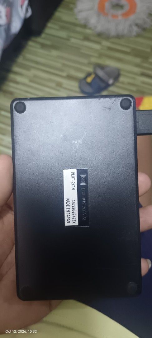 Buffalo External Hard Drive with USB Cable (Category: Hard Disks & Thumbdrives) located in Makati City. Submitted by livelion_c59905 (Listing ID 1467377721, Image 2). Description: - Brand/Model: Buffalo External Hard Drive (PLUT-2KJN) - Origin: Made in Japan for high reliability - Power: Convenient USB bus powered (includes original connection cable) - Condition: Fully tested, works great; shows minor light scuffs on the casing from normal handli