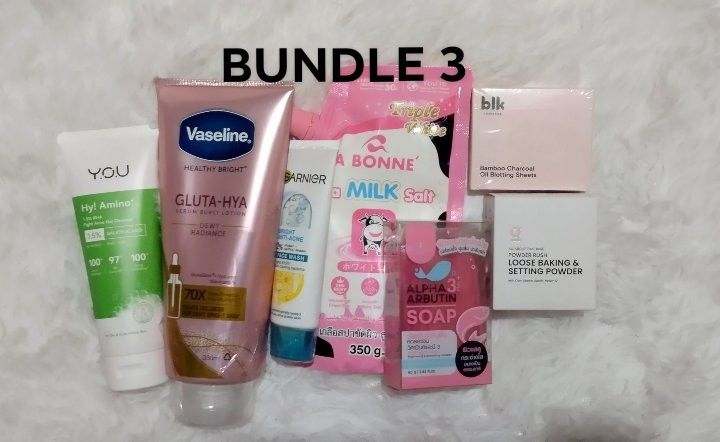 bundle 1-5 (Category: Makeup) located in Manila. Submitted by mufindsbyme (Listing ID 1467446567, Image 3). Description: Get niyo na per bundle.