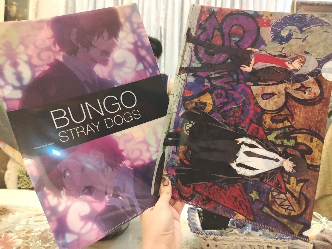 Bungo Stray Dogs Clear File Folder (Category: Other Stationery & Craft) located in San Fernando. Submitted by jpmarketplace2023 (Listing ID 1467506410, Image 1). Description: 💚 All items are authentic from Japan. 💛 MOP: GCash (❌️ GCash Protect) 🩵 MOD: LBC only (❌️ S. Checkout, COD, COP) 💙 Meet-up: Vista Mall, San Fernando, Pampanga 💜 All items are on-hand. 🧡 First to pay gets the item first. ❤️ Breakable items are packed with care and cauti