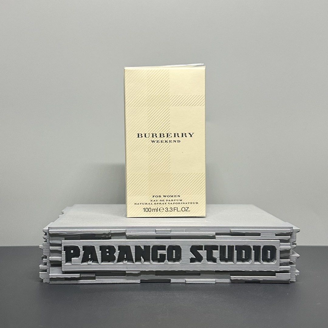 Burberry Weekend EDP (Category: Fragrance & Deodorants) located in Manila. Submitted by shaider.spaceranger (Listing ID 1467499799, Image 1). Description: Original • Brand New • Sealed Located at Sampaloc, Manila Lalamove/Grab/J&T/LBC.