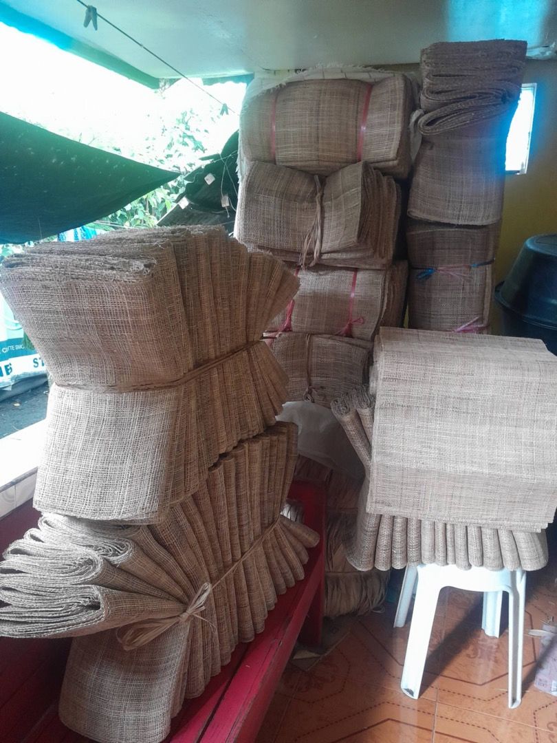 BURLAP ABACA FOR SALE (Category: Everything Else Others) located in Camalig. Submitted by digicam_0 (Listing ID 1467373235, Image 3). Description: BURLAP ABACA FOR SALE! Pm for sure buyer ❤️ Meet-up or Delivery! Helping my lola sell this po 350 pcs. po lahat — Pwede po per piece (280 pesos po ang isa) - High-quality natural burlap abaca material Loc: Daraga, Albay .