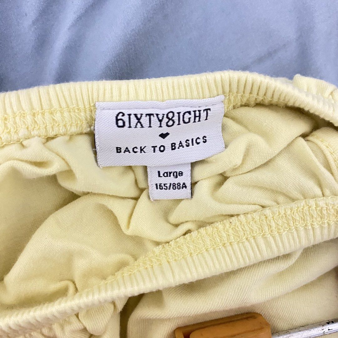 Butter Yellow Off Shoulder Basic Top (Category: Blouses) located in Quezon City. Submitted by lovelylittlepreloves (Listing ID 1467406184, Image 2). Description: .
