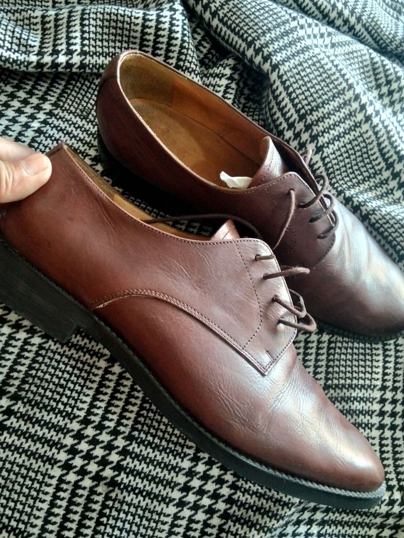 cabetsu leather derby lace up shoe (Category: Loafers) located in Angeles City. Submitted by jnwsurplus (Listing ID 1467389941, Image 2). Description: plsss see pic 24.5 cm.