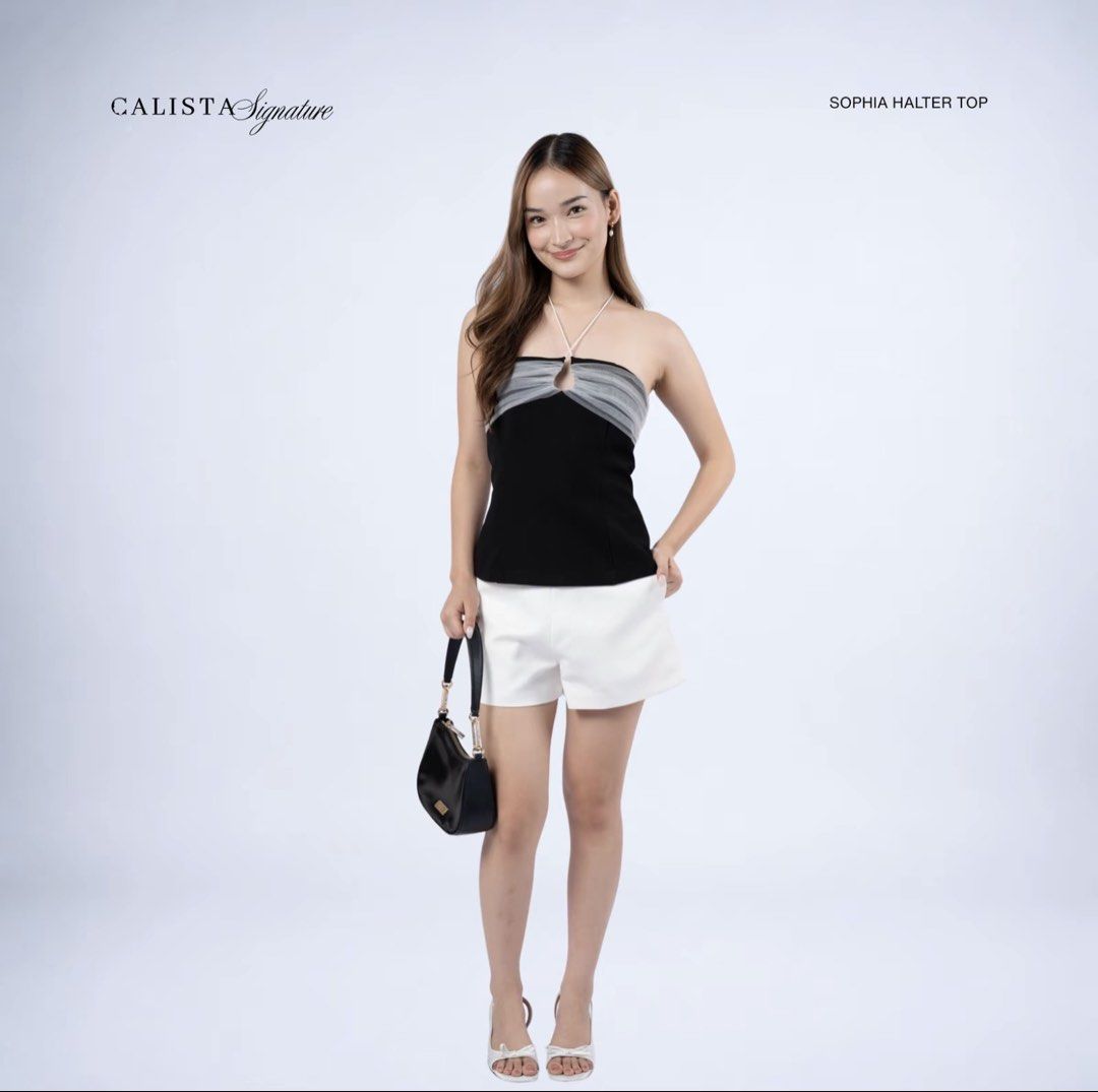 calista signature top (Category: Sleeveless) located in Baguio. Submitted by eunicedeclutter (Listing ID 1467446473, Image 1). Description: only used once size small, shipping thru jnt, i am a new seller please message me if interested .