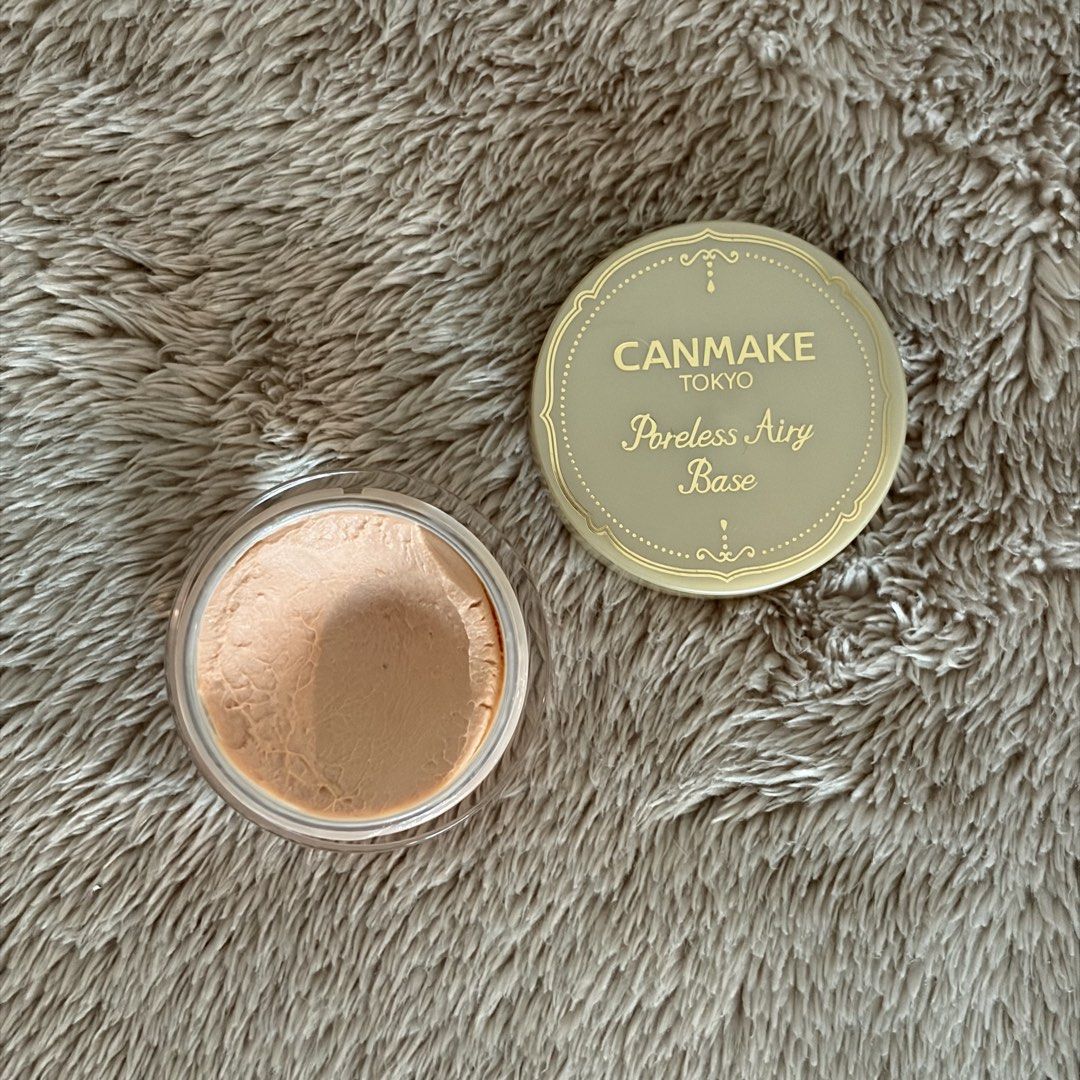 Canmake Poreless Airy Base (Category: Makeup) located in San Juan City. Submitted by _ands_ (Listing ID 1467457667, Image 2). Description: - Lightly used - It looks heavily used only because the product gets pushed to the side when you use a brush (cause of the putty consistency).