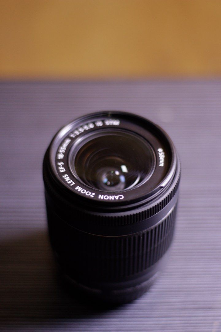 Canon EF-S 18-55MM (Category: Cameras) located in Taytay. Submitted by neo_elii (Listing ID 1467468582, Image 3). Description: Canon EF-S 18-55MM Lens Location: Taytay Rizal RFS: Need funds asap can send sample pics din using this lens puro dusts lang aside that wala ng issue. 2800 last price Meetup only .