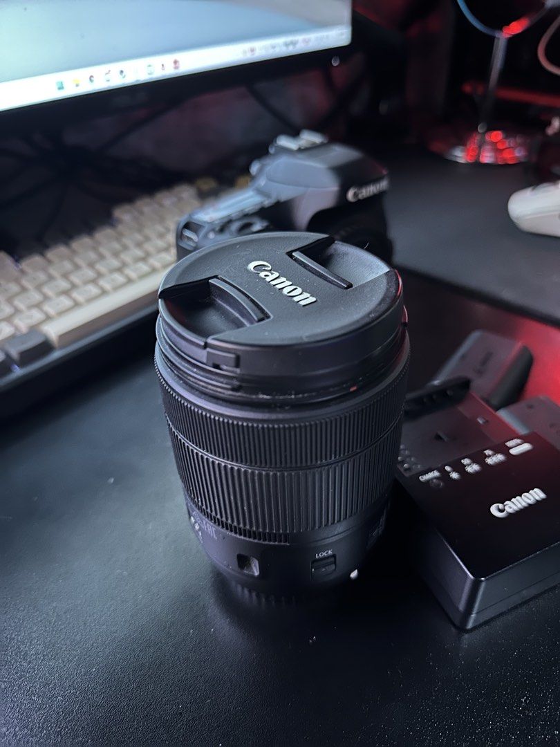 Canon EOS 80D DSLR Camera Bundle with Lens and Bag (Category: Cameras) located in Manila. Submitted by jerdsilog (Listing ID 1467475711, Image 3). Description: - Canon EOS 80D DSLR camera body with zoom lens - 18-135mm kit lens - Complete bundle: includes 2 batteries, dedicated charger, and original black Canon camera bag - Condition: Powers up normally with intact rubber grips around body and ports - Versatile setup: Ideal for both photography a